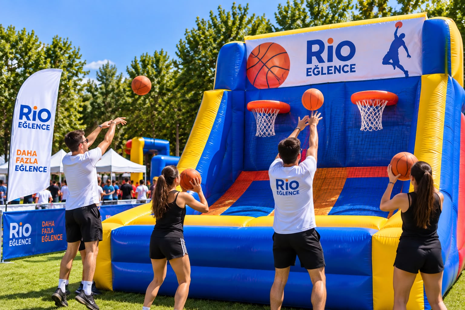 Rio Eğlence Şişme Basketbol