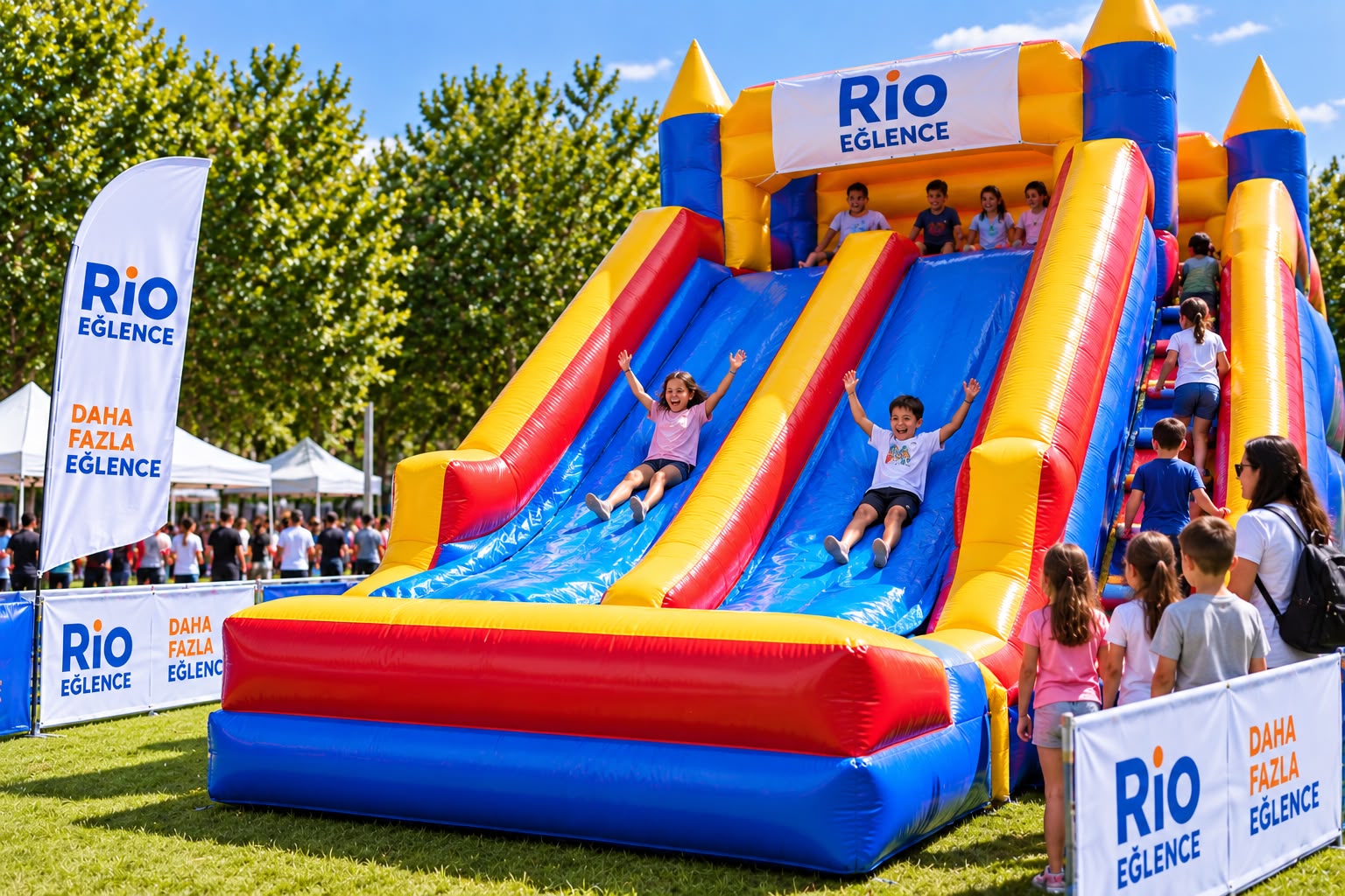 Rio Eğlence Şişme Kaydırak
